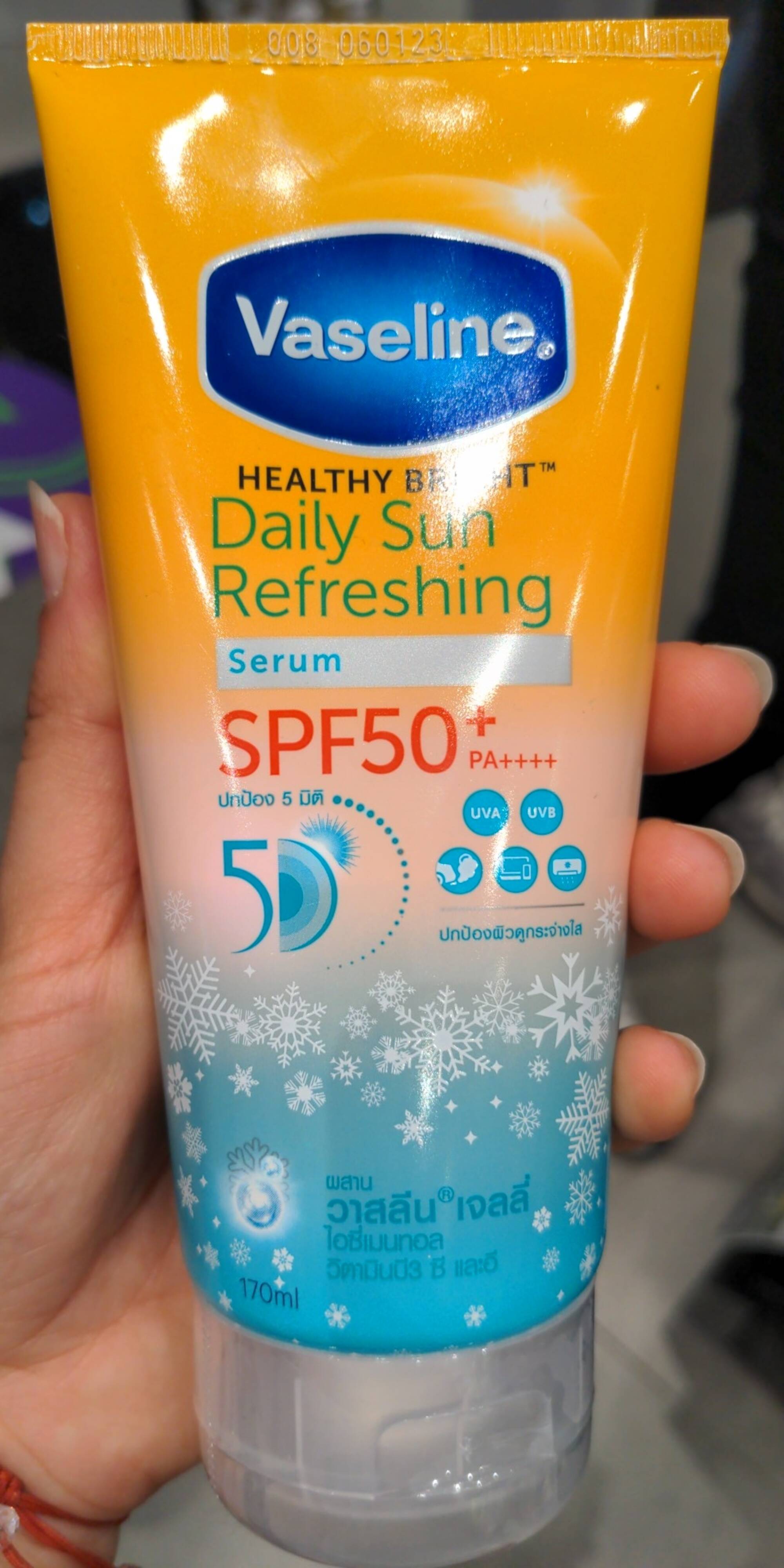 VASELINE - Healthy bright - Daily sun refreshing serum SPF 50+