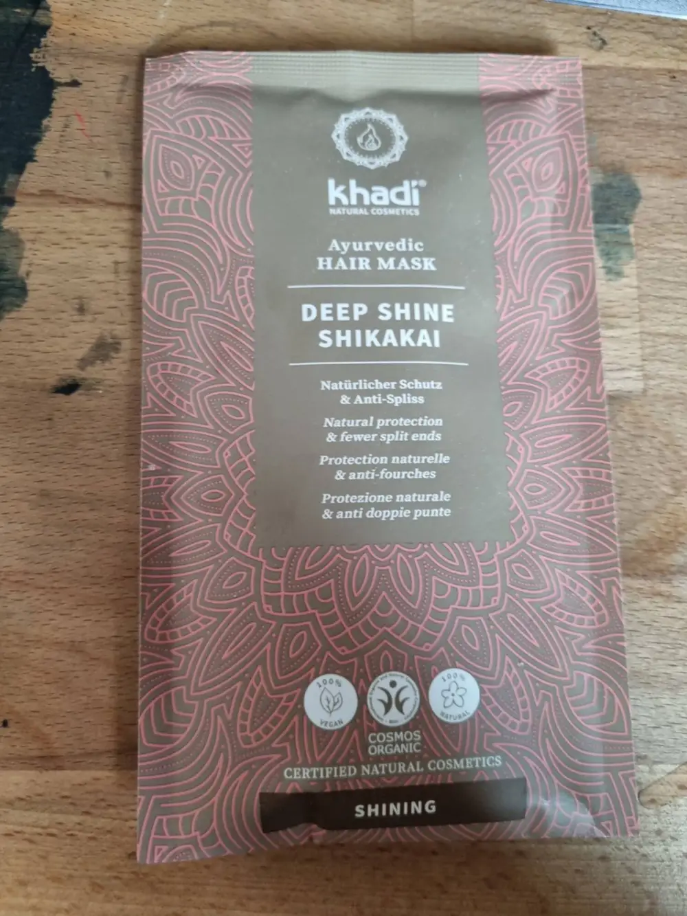 KHADI - Deep shine shikakai - Ayuverdic Hair mask