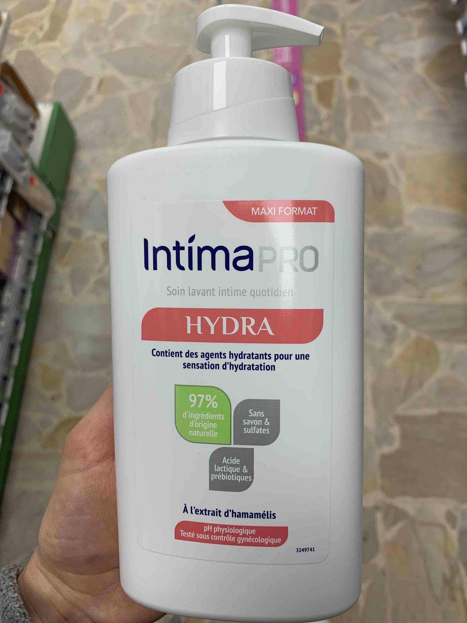 Intima Pro Hydra Soin Lavant Intime Quotidien 500ml