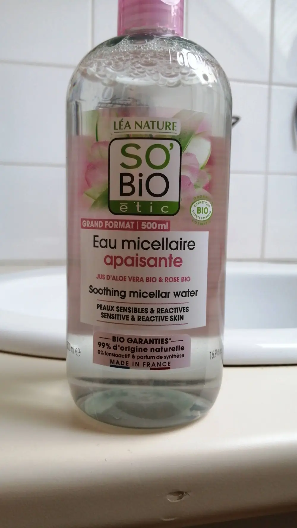 SO'BIO ÉTIC - Eau micellaire apaisante