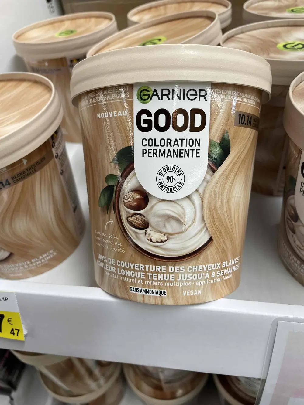GARNIER - Good - Coloration permanente 10.14 blond très clair camomille