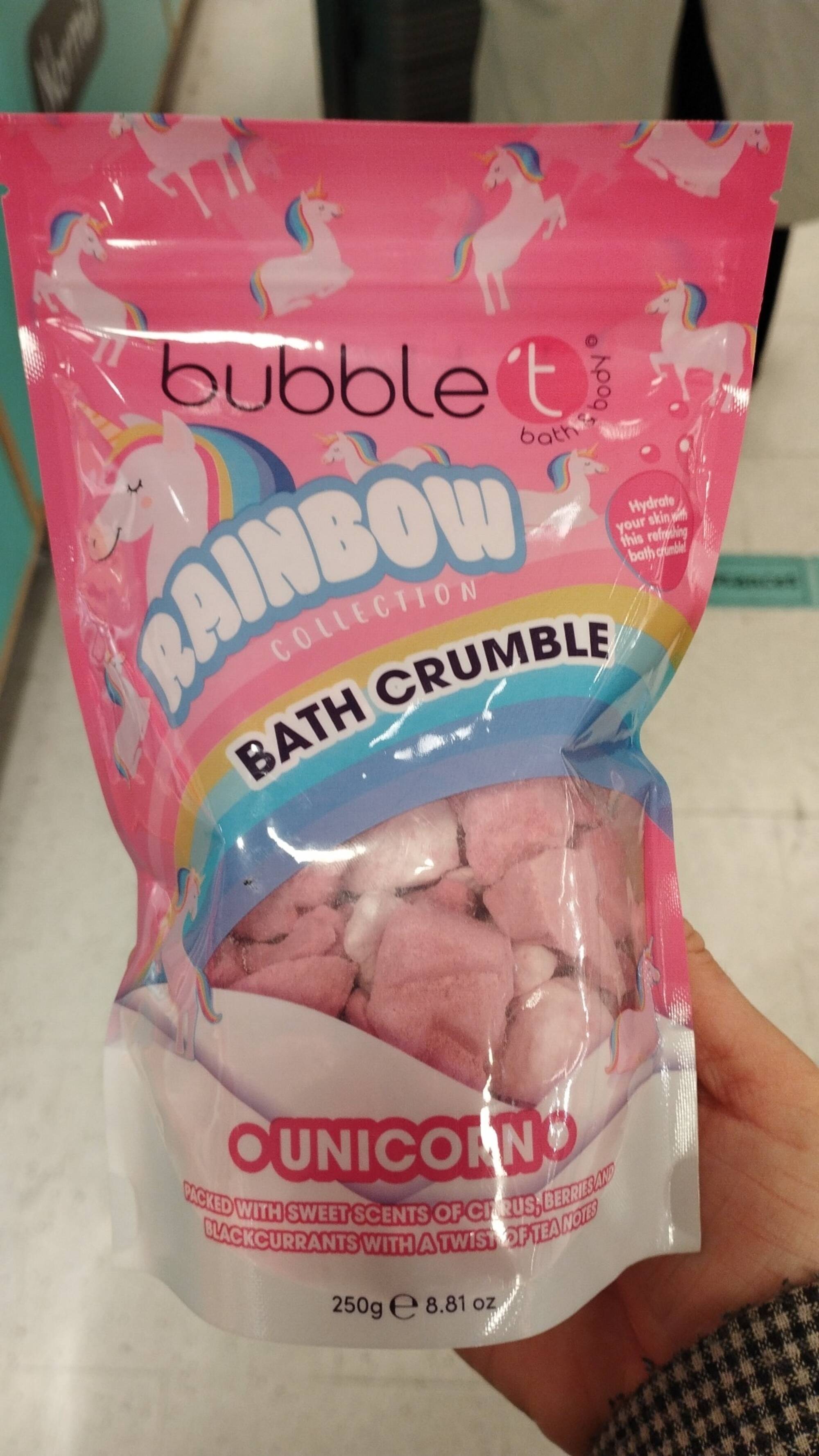 BUBBLE T - Rainbow collection - Bath crumble