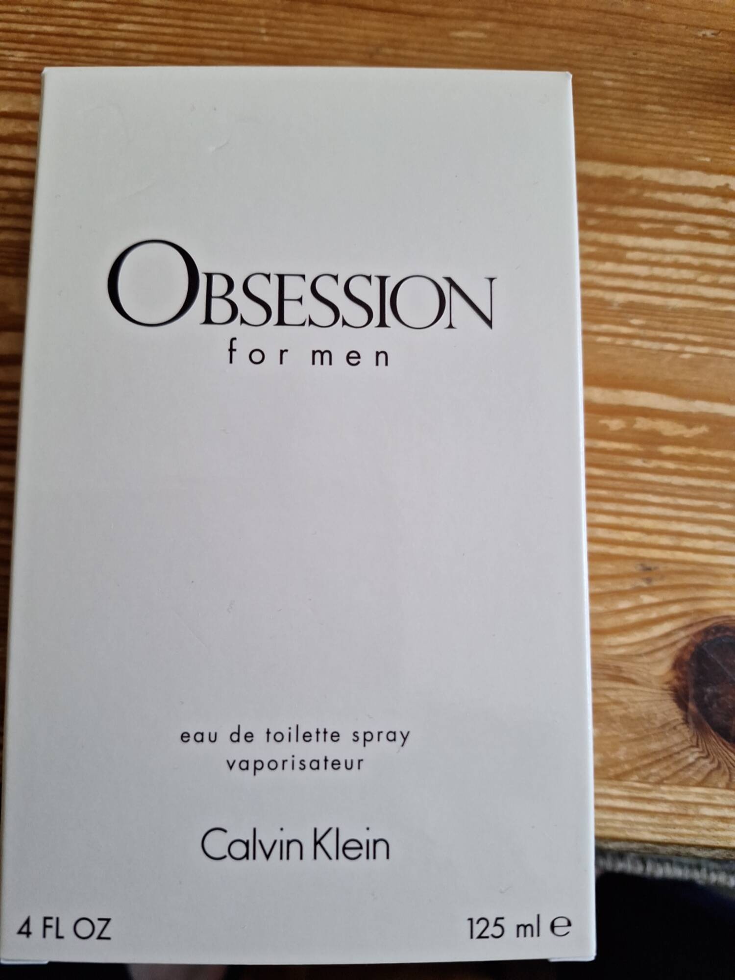 CALVIN KLEIN - Obsession for men - Eau de toilette spray