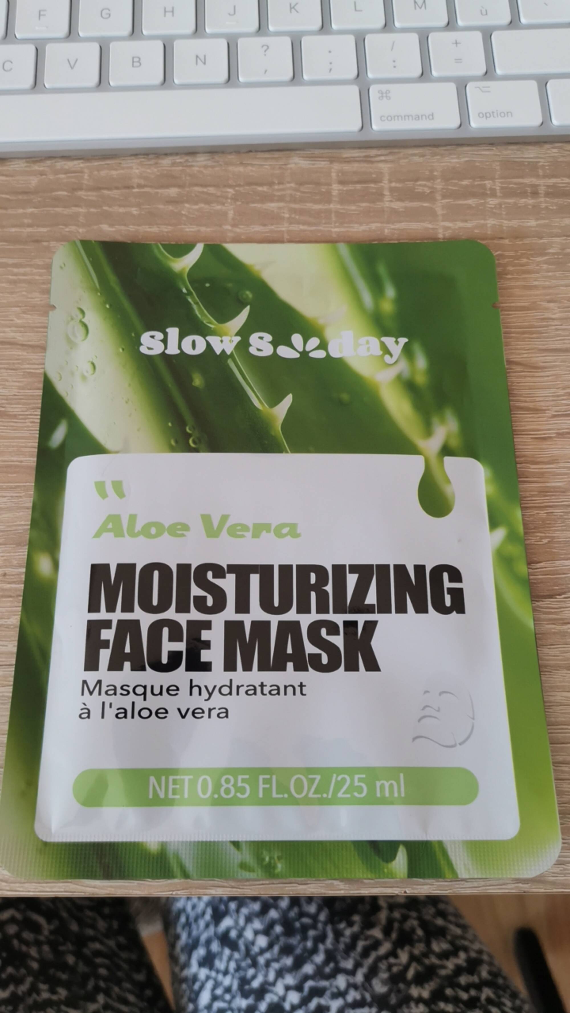 SLOW SUNDAY - Moisturizing face mask 