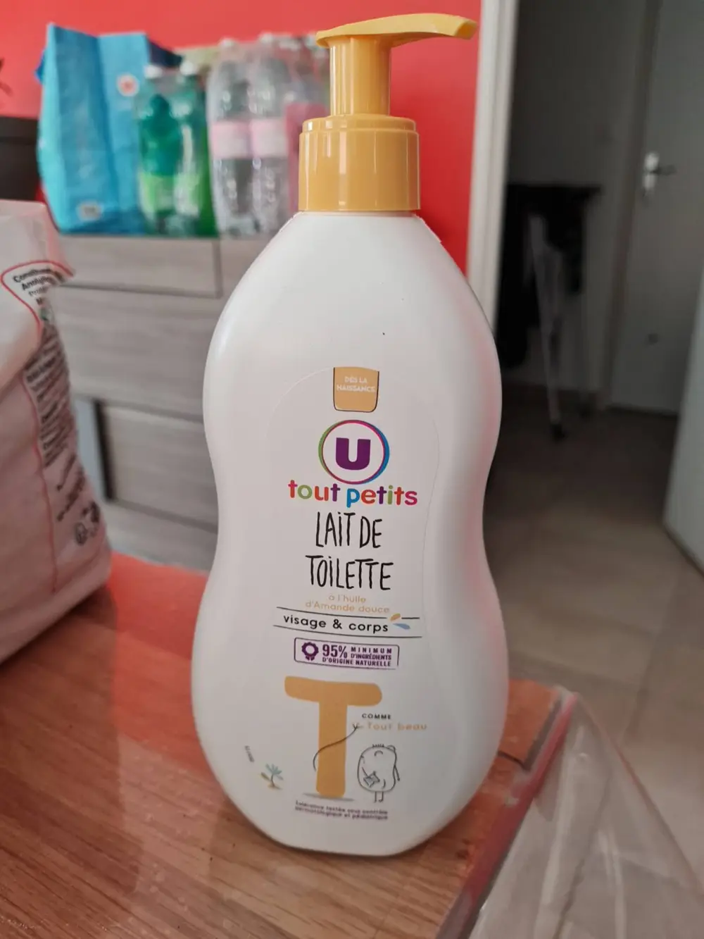 U TOUT PETITS - Lait de toilette à l'huile d'amande douce
