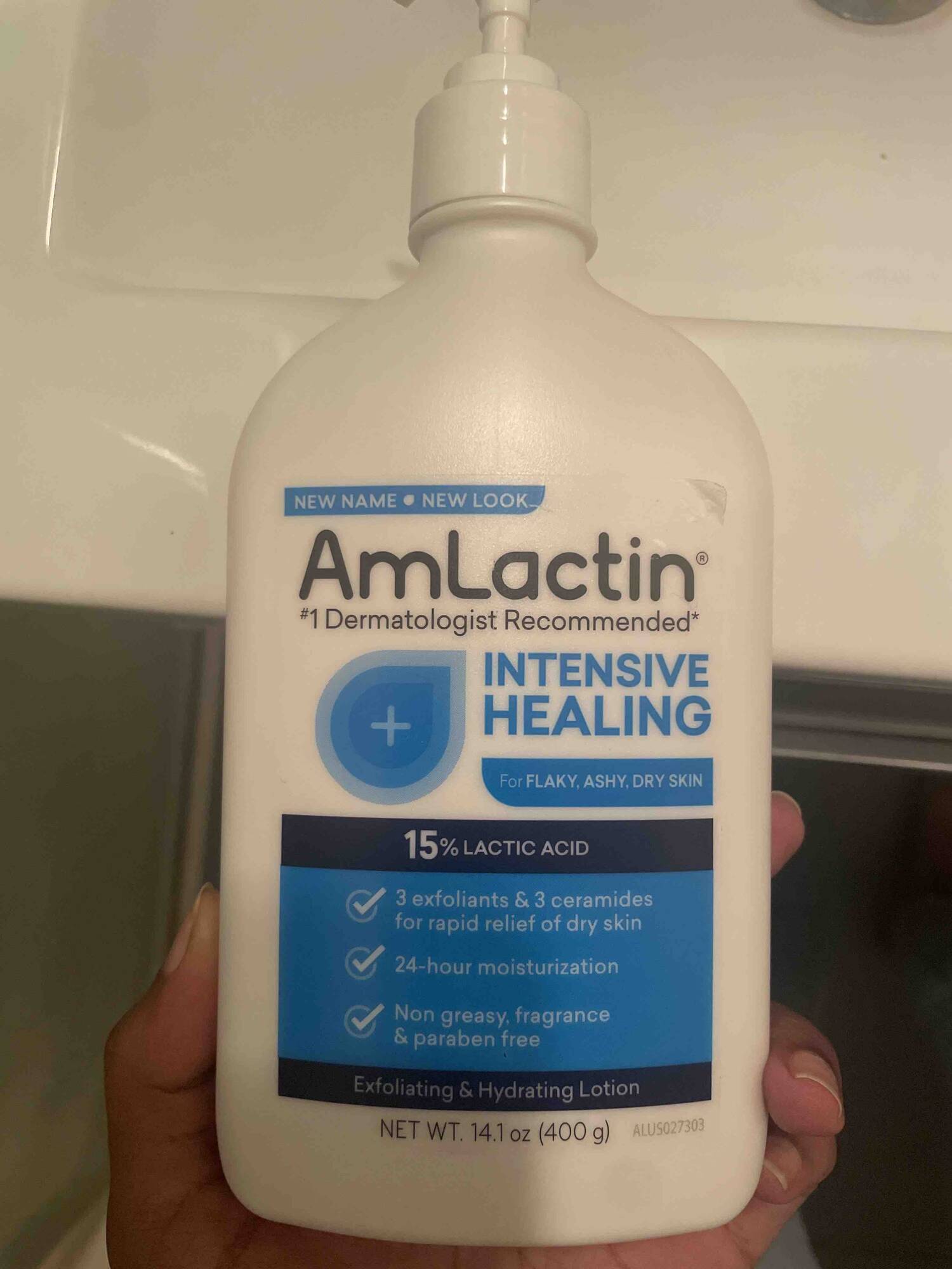 AMLACTIN - Intensive healing - Exfoliating & hydrating lotion