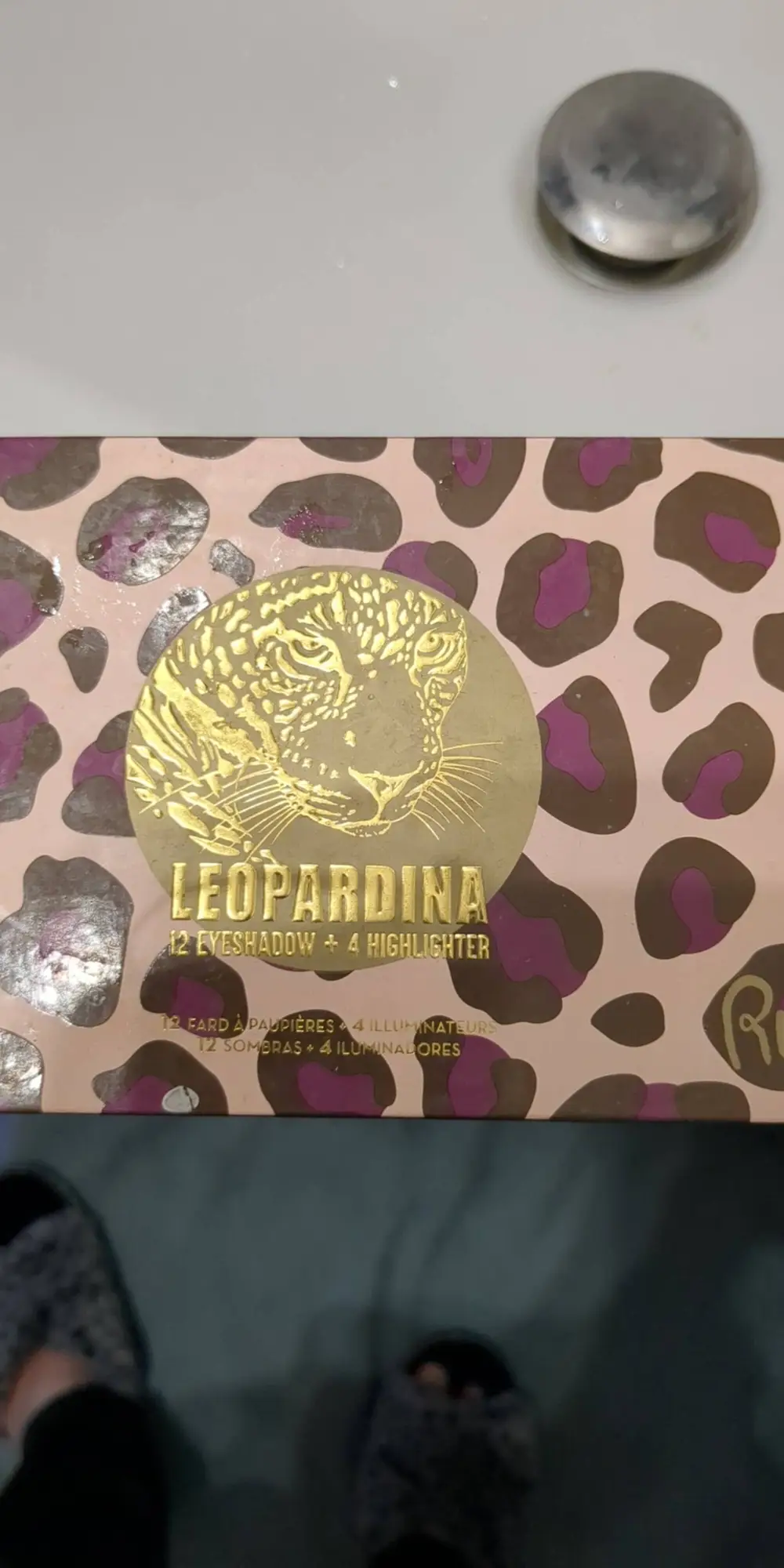 RUDE COSMETICS - Leopardina - 12 fards à paupières + 4 illuminateurs  