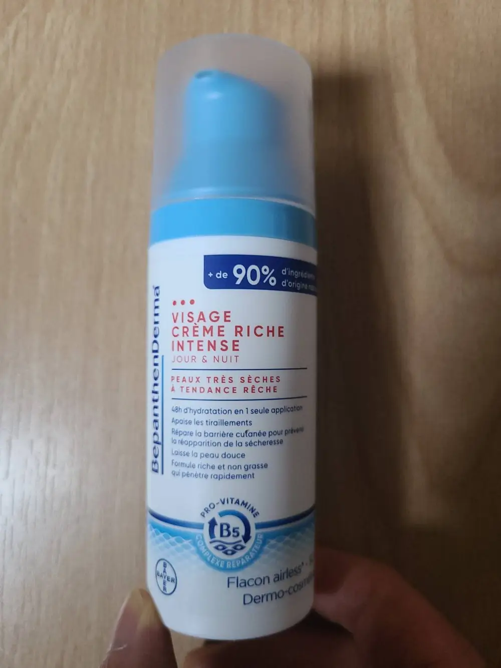 BEPANTHENDERMA - Visage crème riche intense jour & nuit