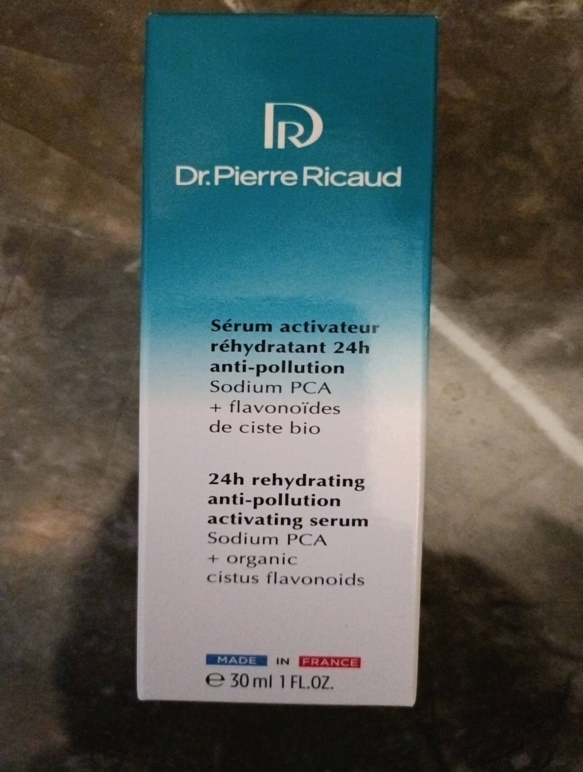 DR PIERRE RICAUD - Sérum activateur réhydratant 24h anti-pollution 