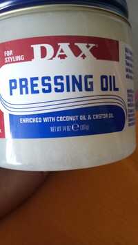 DAX - Pressing oil