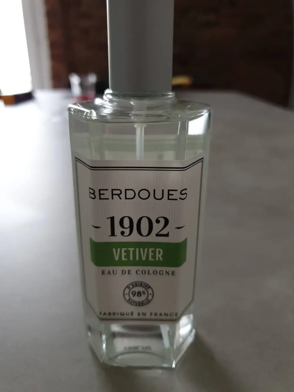 BERDOUES - 1902 - Eau de Cologne vetiver