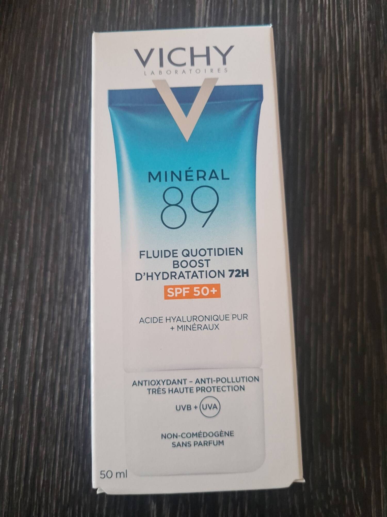 VICHY - Minéral 89 - Fluide quotidien boost d'hydratation SPF 50+