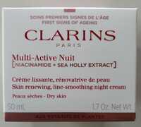 CLARINS PARIS - Multi-Active Nuit - Crème lissante