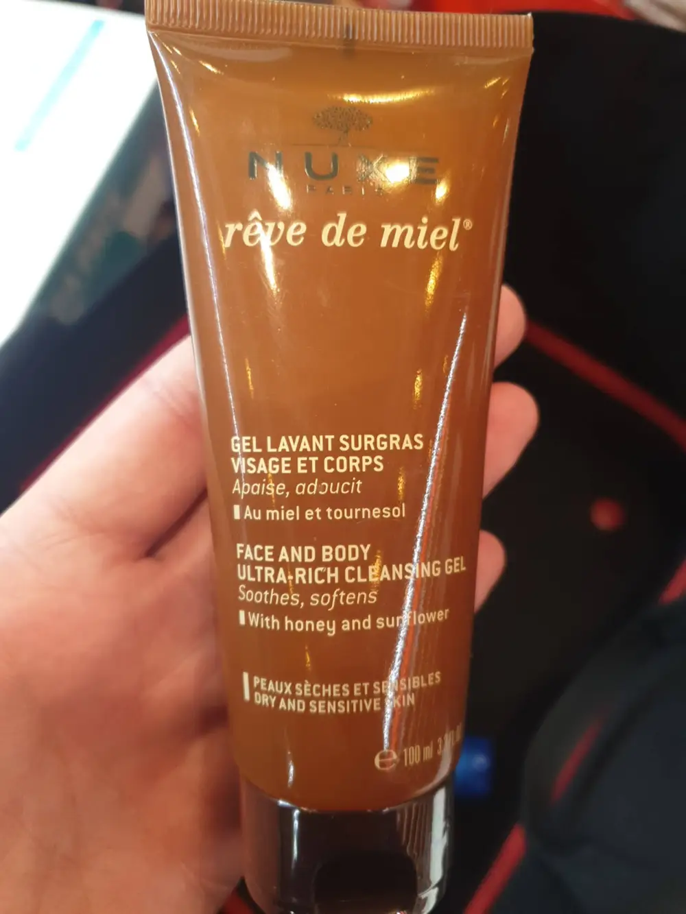 NUXE - Rêve de miel - Gel lavant surgras visage et corps