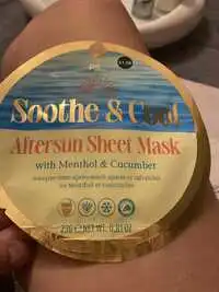 PRIMARK - Soothe & cool - Masque-tissu après soleil