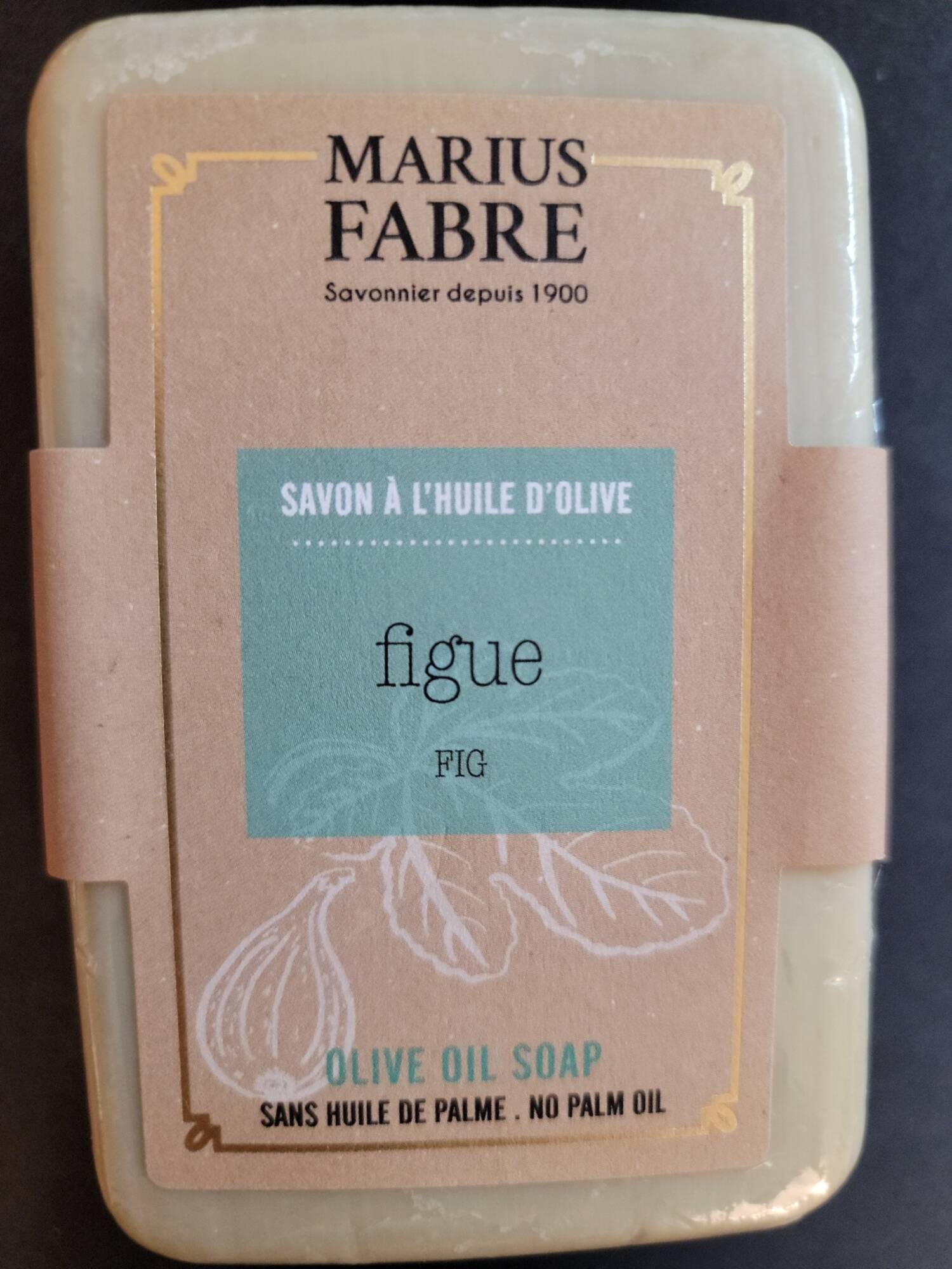 MARIUS FABRE - Savon à l'huile d'olive figue