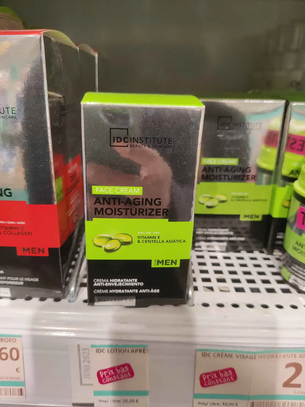 IDC INSTITUTE - Crème hydratant anti-âge for men