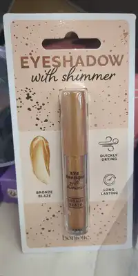 BONJOLIE - Eyeshadow with shimmer bronze blaze