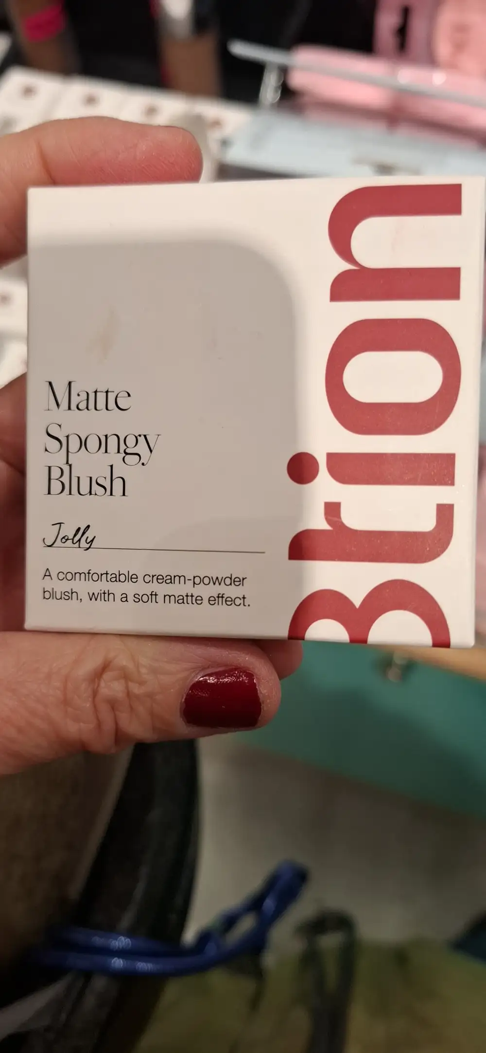 IMIT8TION - Matte spongy blush jolly