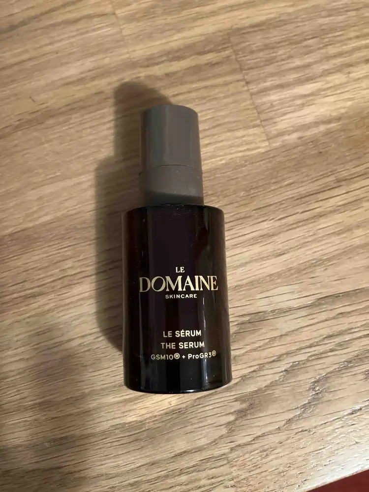 LE DOMAINE - Le sérum anti-âge GSM10 + PROGR3