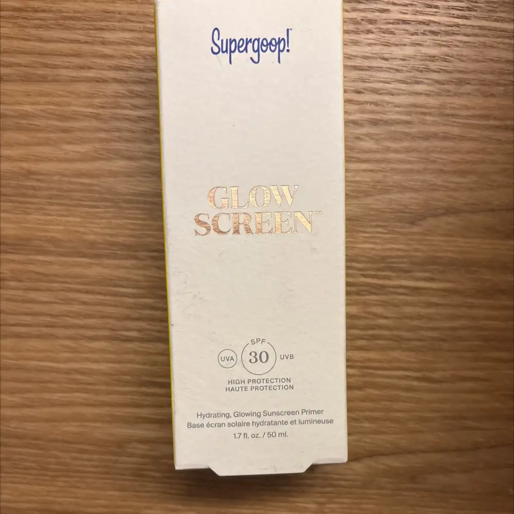 SUPERGOOP! - Glow screen - Base écran solaire hydratante et lumineuse SPF30