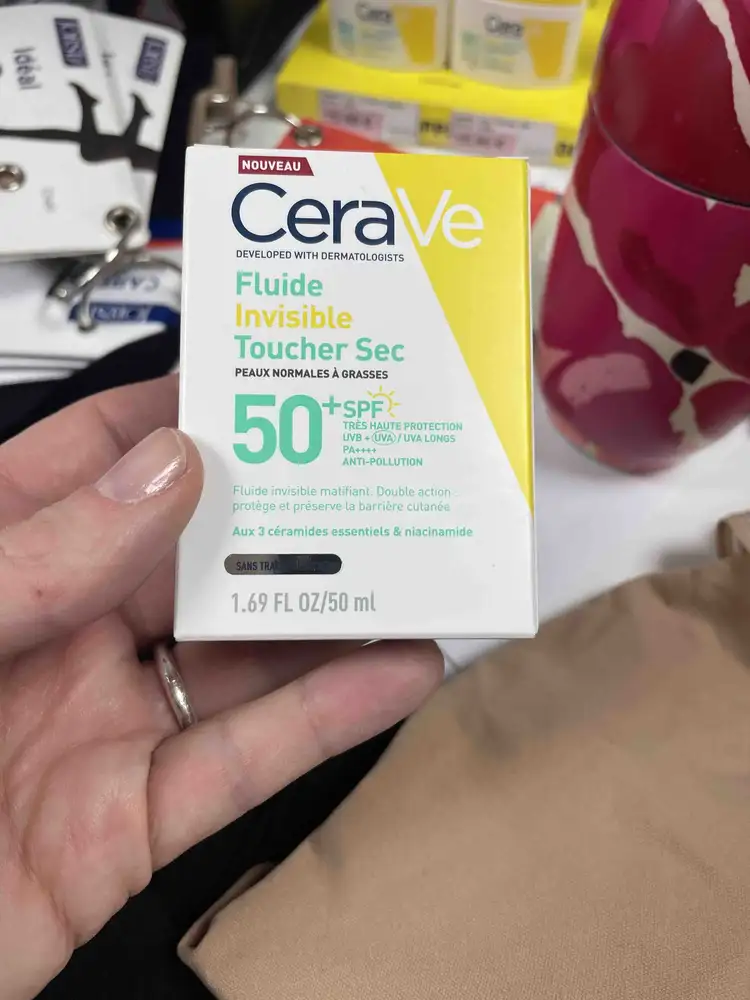CERAVÉ - Fluide invisible toucher sec SPF50+