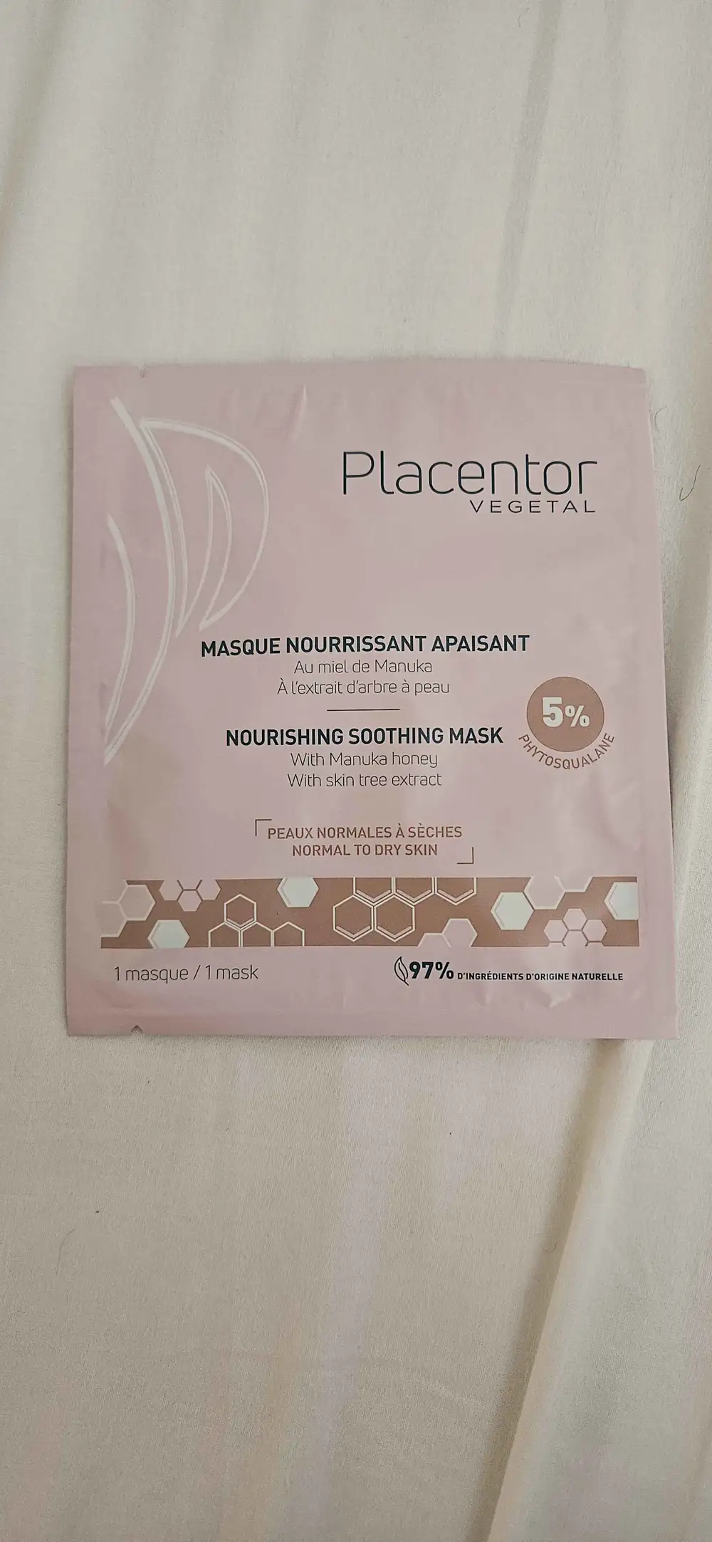 PLACENTOR VÉGÉTAL - Masque nourrissant apaisant