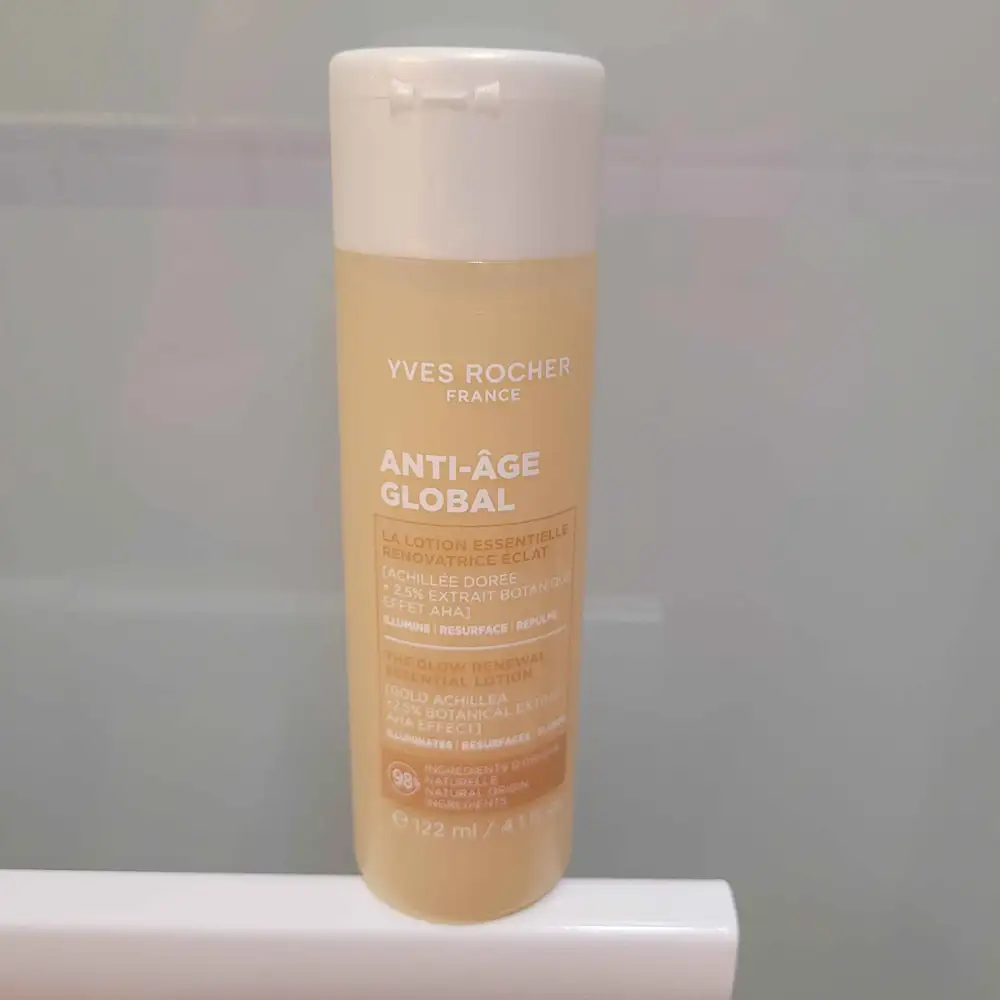 YVES ROCHER - Anti-âge global - La lotion essentielle renovatrice éclat