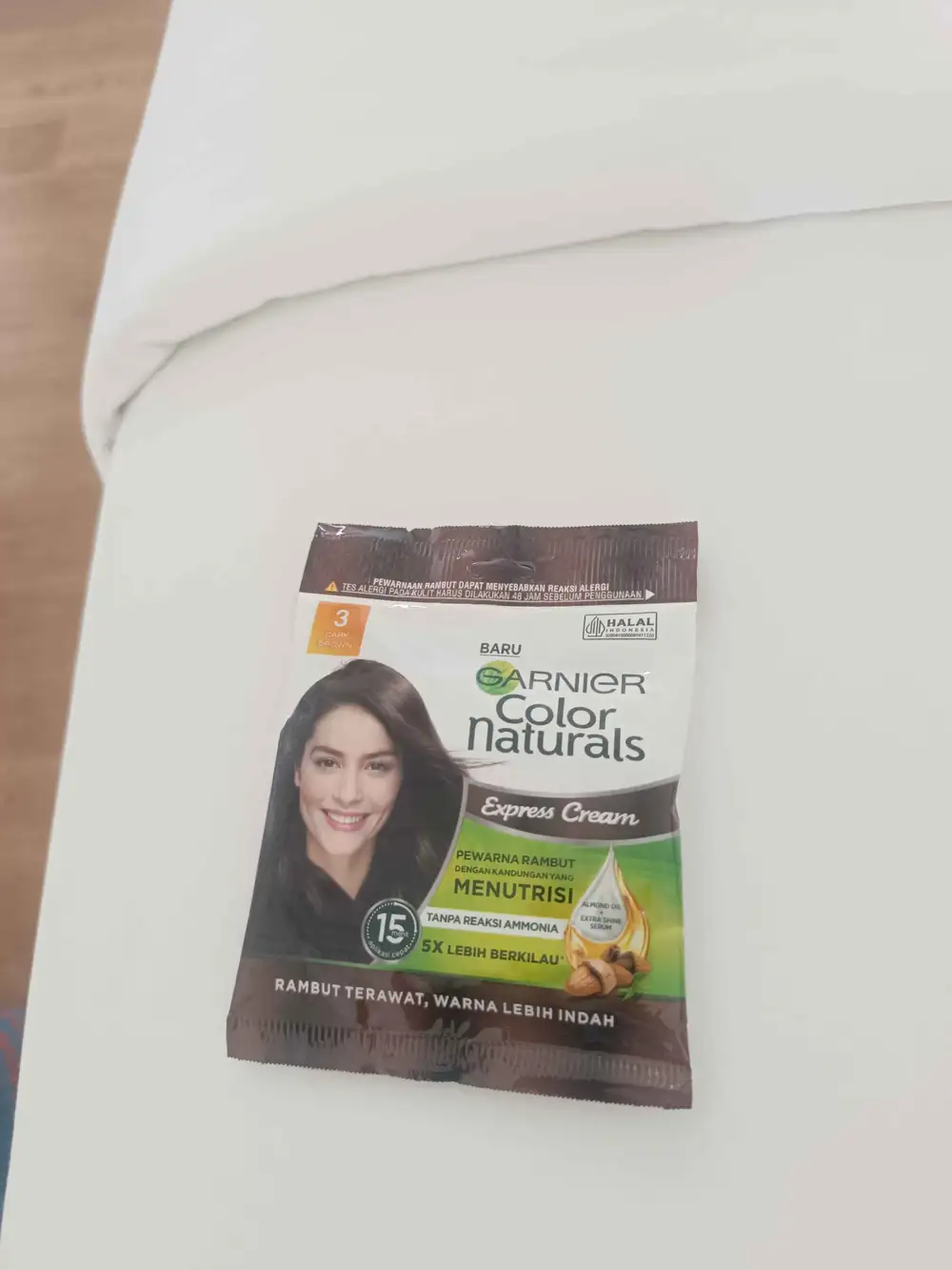 GARNIER - Color naturals express cream 3 dark brown