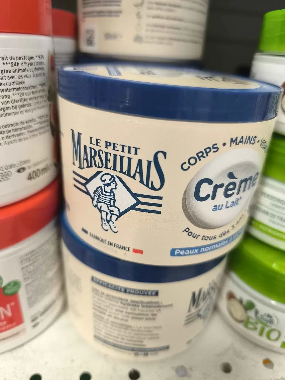 LE PETIT MARSEILLAIS - Crème au lait corps, mains et visage