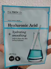 THE MASK DR. - Hyaluronic Acid - Face sheet mask