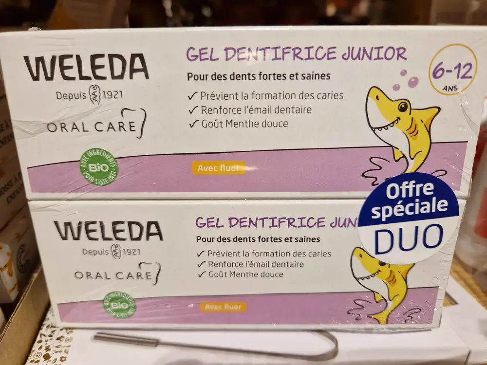 WELEDA - Gel dentifrice junior 6-12 ans