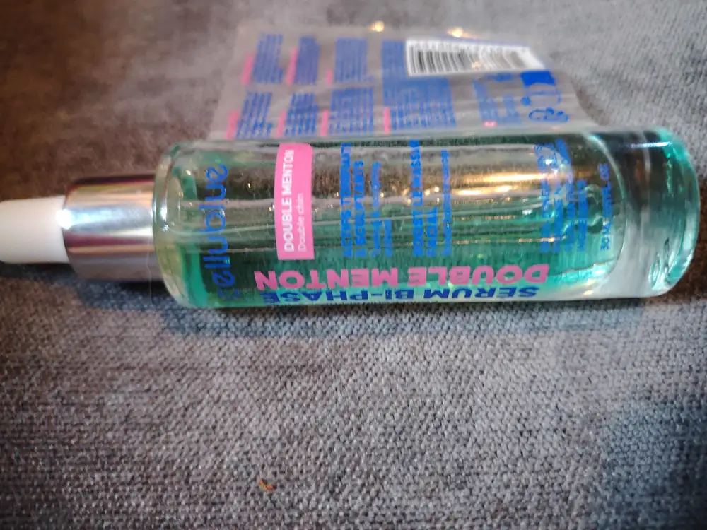 CELLUBLUE - Sérum bi-phase double menton 