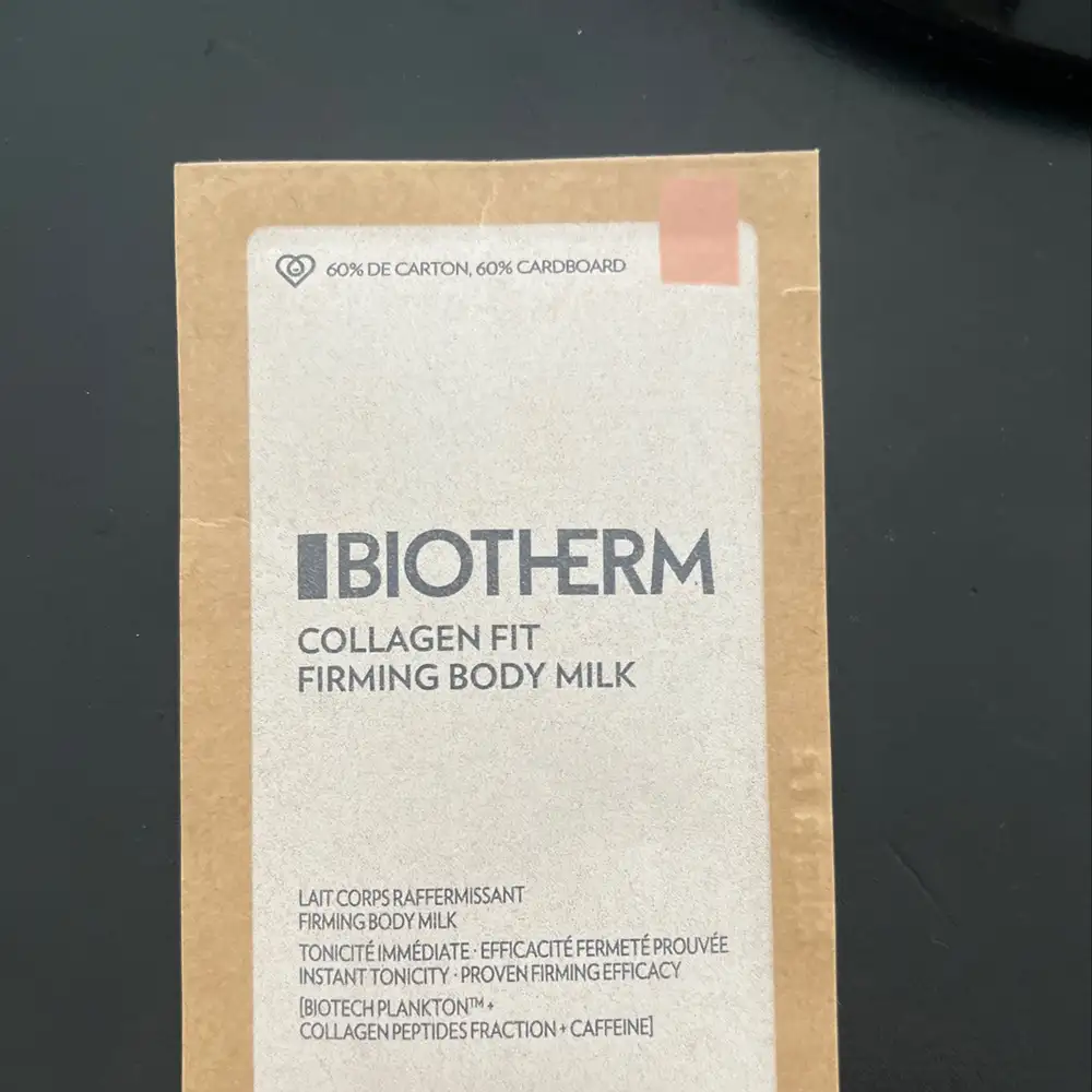 BIOTHERM - Collagen fit - Lait corps raffermissant