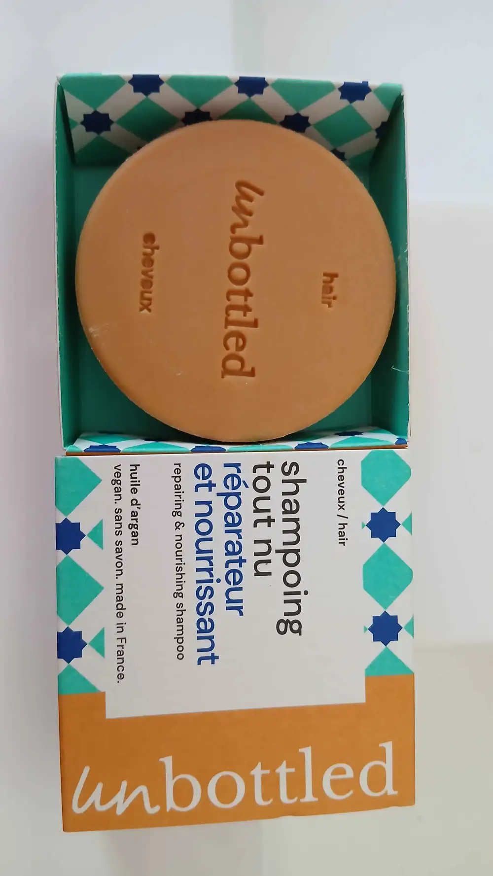 UN BOTTLED - Shampooing tout nu réparateur et nourrissant