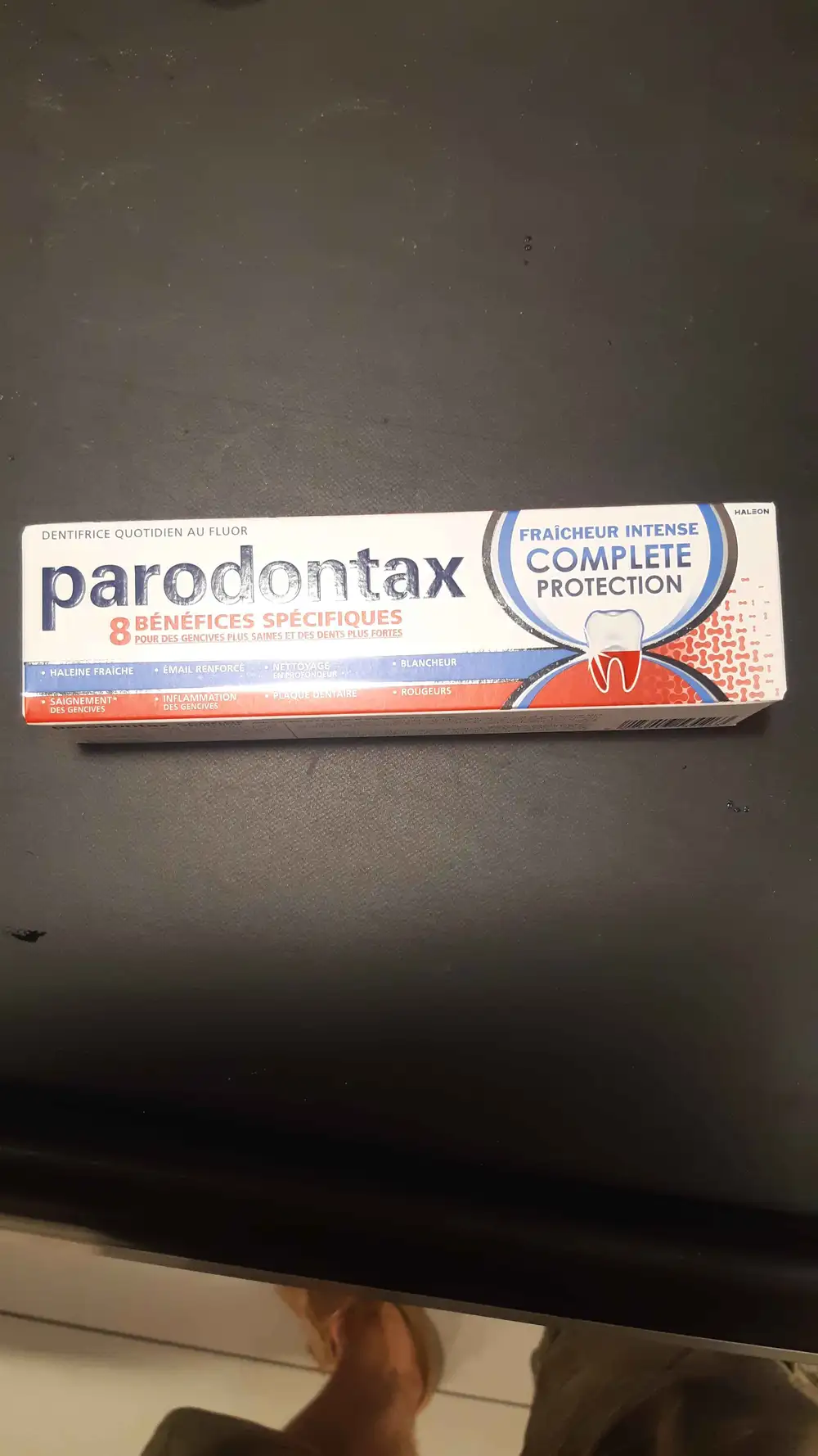 PARODONTAX - 8 Bénéfices spécifiques - Dentifrice quotidien au fluor