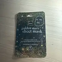 HEMA - Golden stars sheet mask