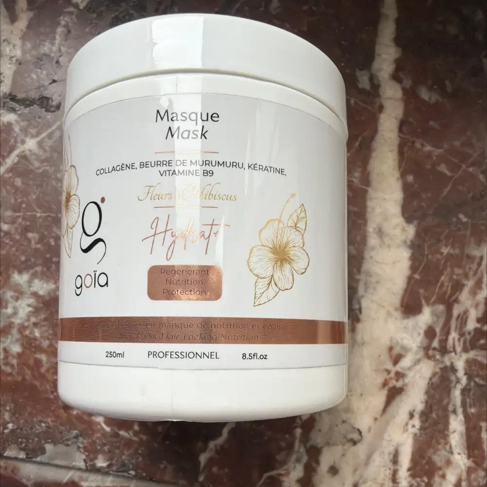 GOÏA - Hydrat+ - Masque fleur d'hibiscus