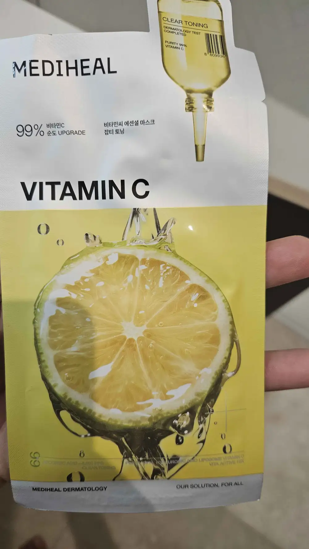 MEDIHEAL - Vitamin C essential mask