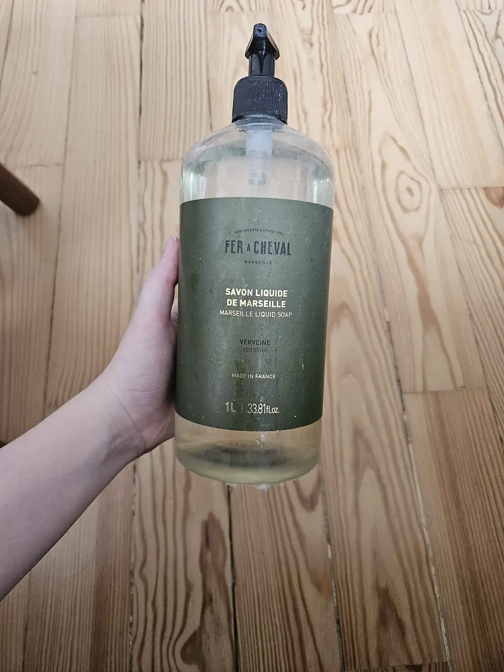 FER À CHEVAL - Verveine - Savon liquide de Marseille