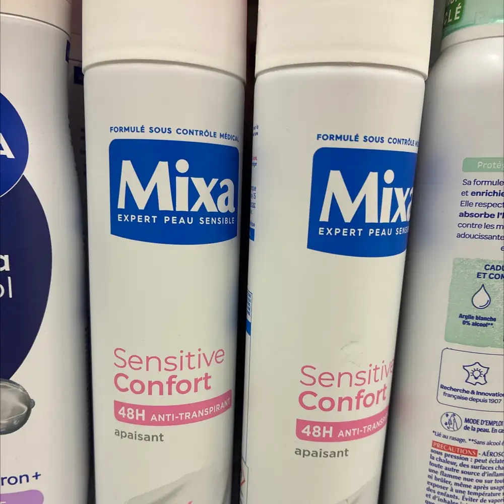 MIXA - Sensitive confort 48h anti-transpirant