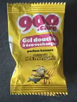 900.CARE - Les minions - Gel douche à éco-recharger parfum banane 