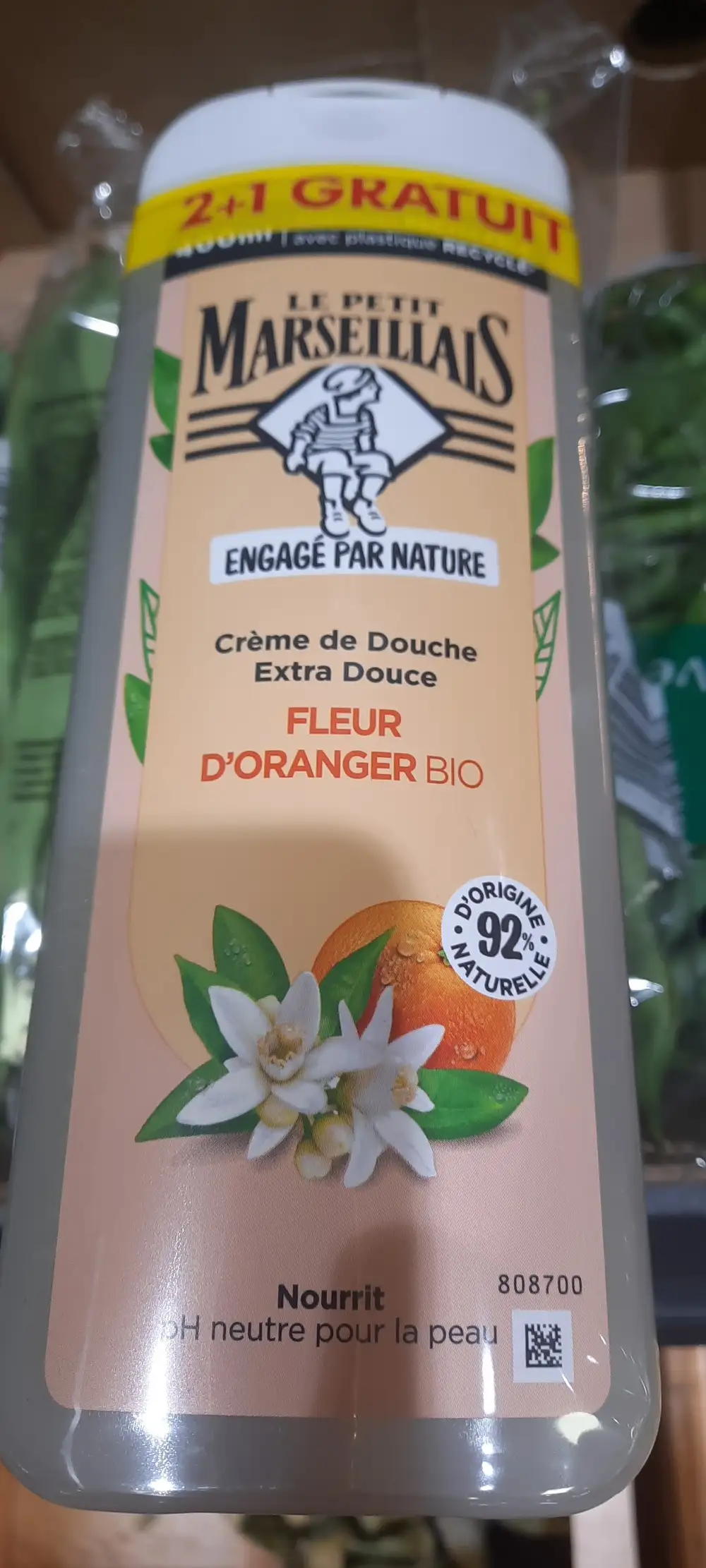 LE PETIT MARSEILLAIS - Fleur d'oranger bio - Crème de douche extra douce