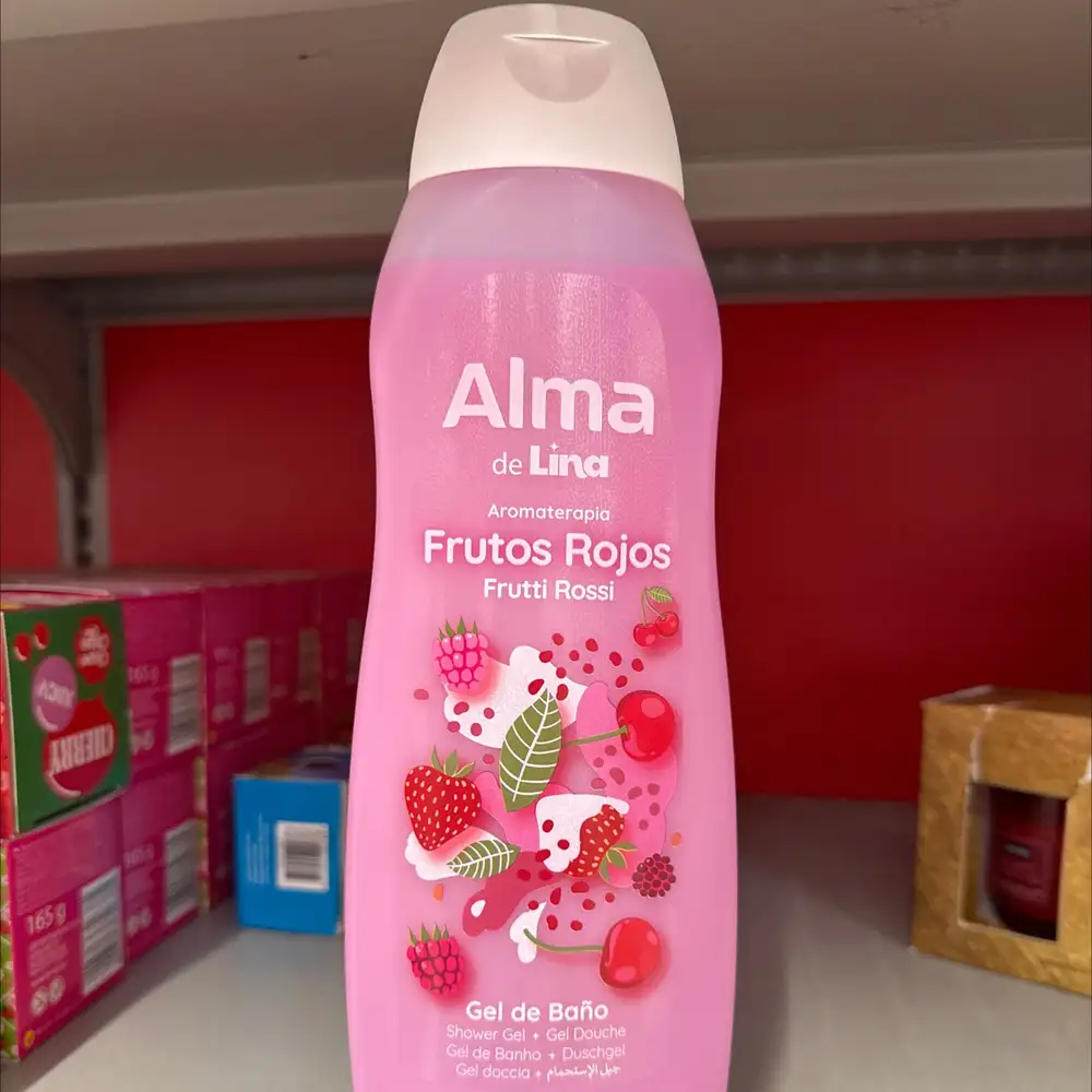 ALMA DE LINA - Frutti rossi - Gel douche