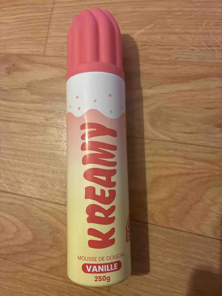 KREAMY - Mousse de douche vanille