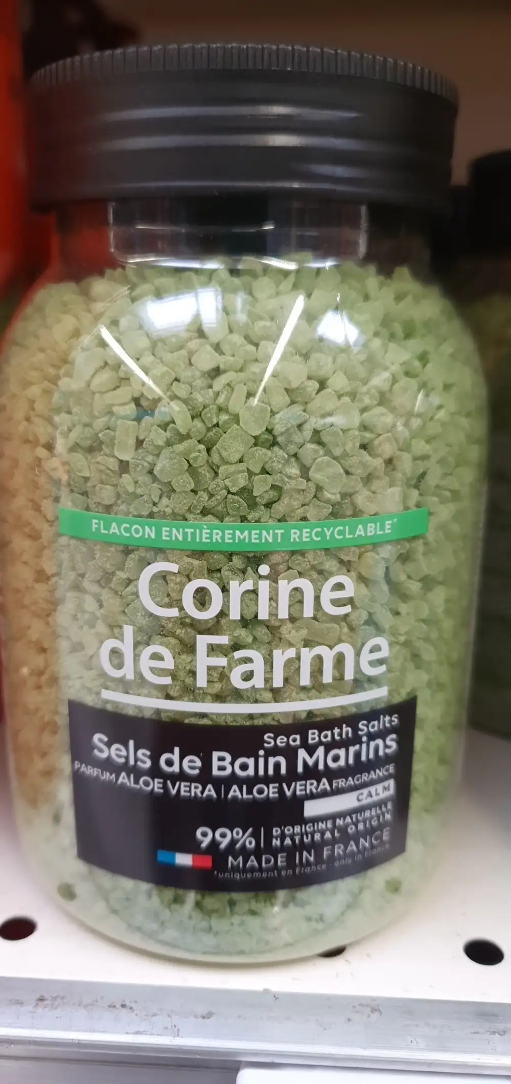 CORINE DE FARME - Sels de bain marins parfum aloe vera