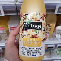 COTTAGE - Vanille & noix de pécan - Douche lait hydratante