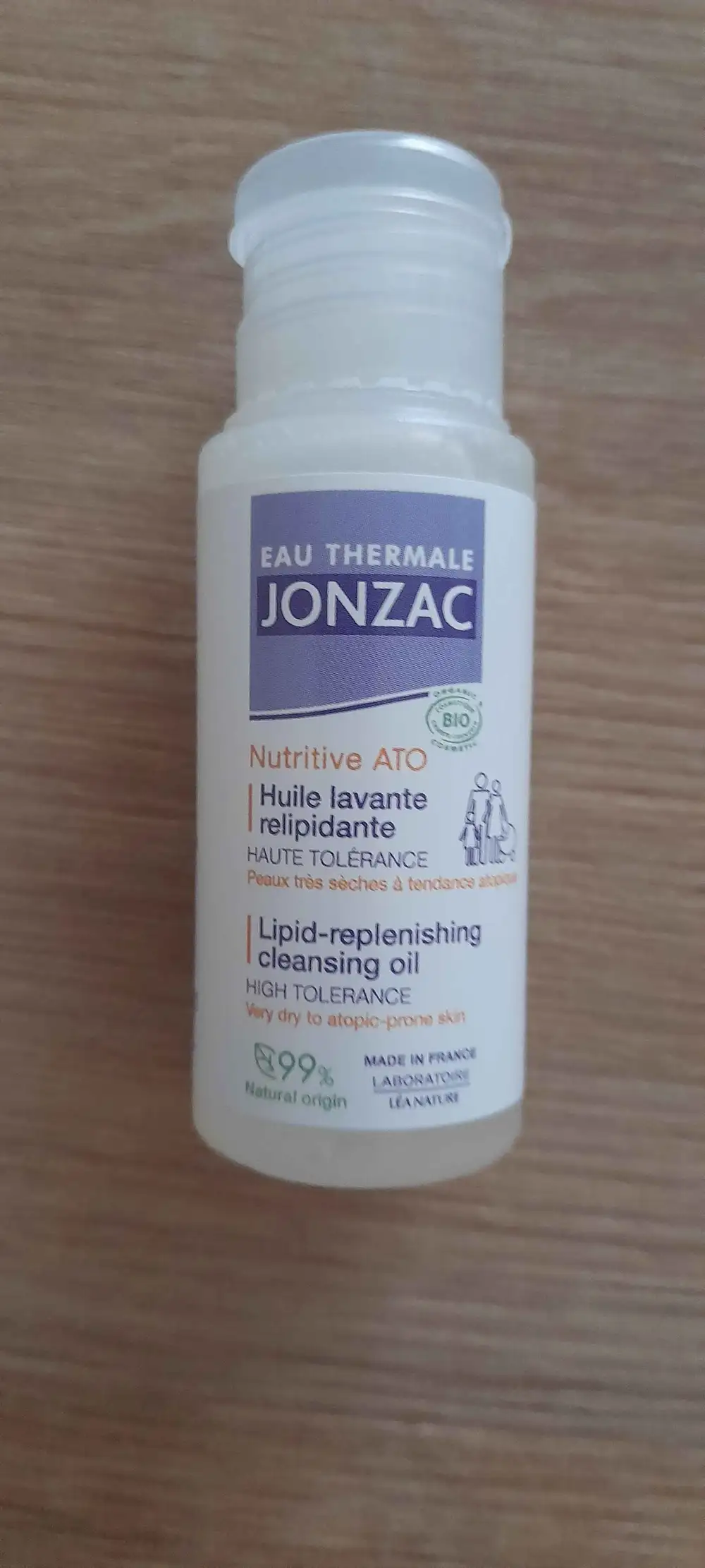 EAU THERMALE JONZAC - Nutritive ato - Huile lavante relipidante