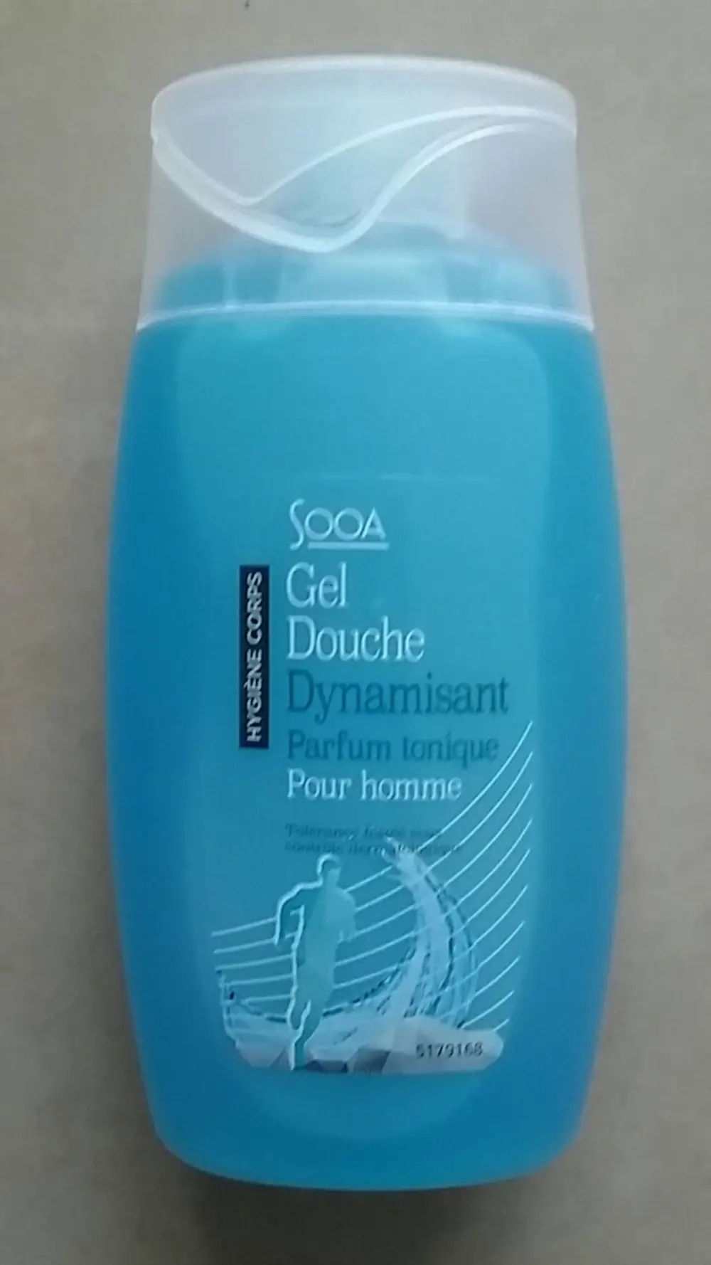 SOOA - Gel douche dynamisant pour homme