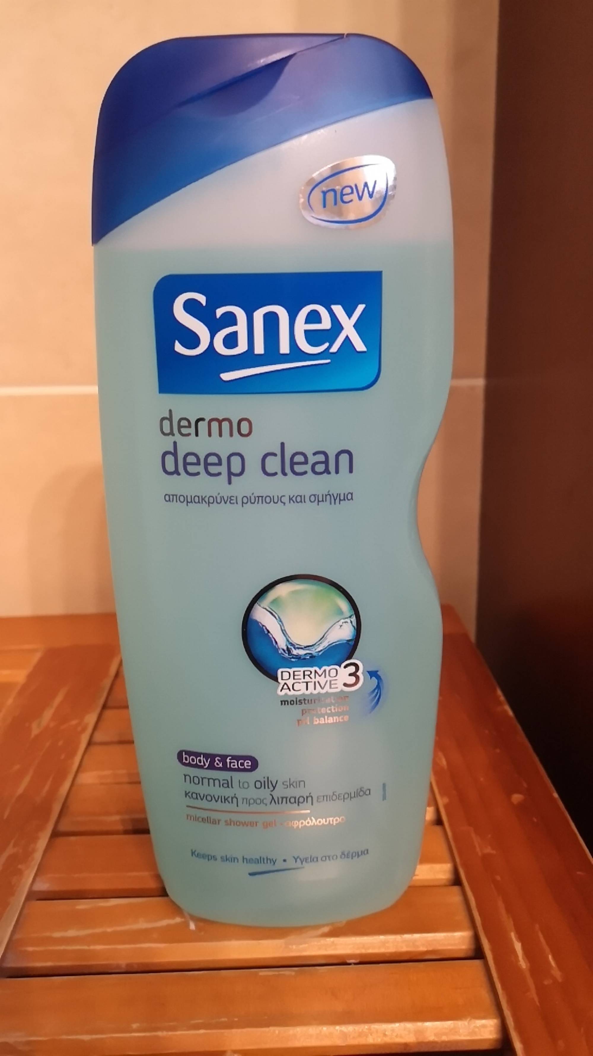 SANEX - Dermo deep clean - Micellar shower gel
